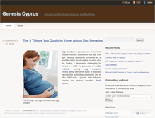 Tablet Screenshot of genesiscyprus.wordpress.com