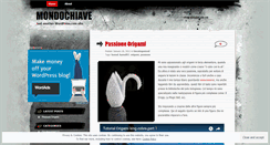 Desktop Screenshot of mondochiave.wordpress.com