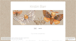Desktop Screenshot of kristinbarr.wordpress.com