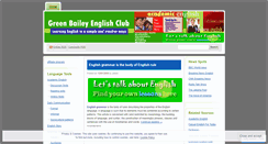 Desktop Screenshot of greenbailey.wordpress.com