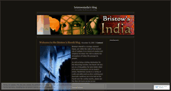 Desktop Screenshot of bristowsindia.wordpress.com