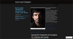 Desktop Screenshot of antoniogoya.wordpress.com