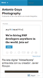 Mobile Screenshot of antoniogoya.wordpress.com