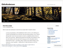 Tablet Screenshot of odinanderson.wordpress.com