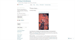 Desktop Screenshot of cherylandrews.wordpress.com