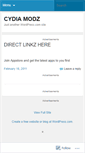 Mobile Screenshot of cydiamods.wordpress.com