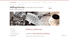 Desktop Screenshot of addragon.wordpress.com