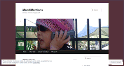Desktop Screenshot of mandimentions.wordpress.com