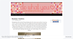 Desktop Screenshot of dowhatyouheart.wordpress.com