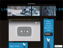 Tablet Screenshot of derezendofline.wordpress.com