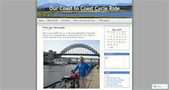 Desktop Screenshot of coasttocoastcycle.wordpress.com