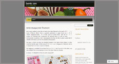 Desktop Screenshot of bentozen.wordpress.com