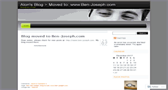 Desktop Screenshot of alonbj.wordpress.com