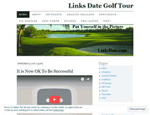 Tablet Screenshot of linksdate.wordpress.com