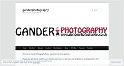 Desktop Screenshot of ganderphotography.wordpress.com