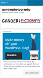 Mobile Screenshot of ganderphotography.wordpress.com