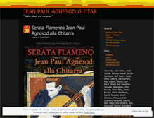 Tablet Screenshot of jeanpaulagnesod.wordpress.com