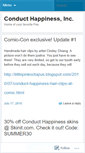Mobile Screenshot of conducthappiness.wordpress.com
