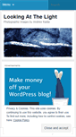 Mobile Screenshot of lookingatthelight.wordpress.com