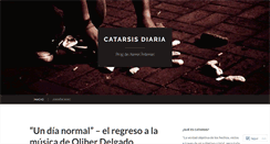 Desktop Screenshot of catarsisdiaria.wordpress.com