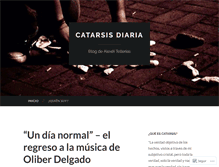 Tablet Screenshot of catarsisdiaria.wordpress.com