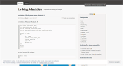 Desktop Screenshot of frunixfr.wordpress.com