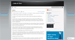Desktop Screenshot of coffeeandchess.wordpress.com