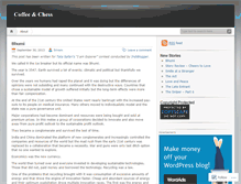 Tablet Screenshot of coffeeandchess.wordpress.com