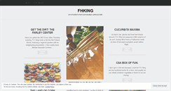 Desktop Screenshot of fhking.wordpress.com