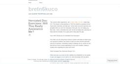 Desktop Screenshot of bretn6kuco.wordpress.com