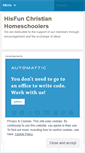 Mobile Screenshot of hisfun.wordpress.com
