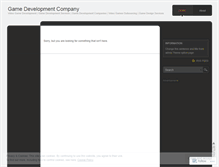 Tablet Screenshot of gamesdevelopmentcompany.wordpress.com