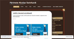 Desktop Screenshot of nicolaesteinhardt.wordpress.com