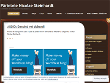 Tablet Screenshot of nicolaesteinhardt.wordpress.com