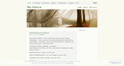 Desktop Screenshot of mrciesluk.wordpress.com