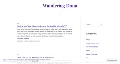 Desktop Screenshot of donajolie.wordpress.com