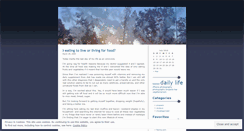 Desktop Screenshot of lonelilly.wordpress.com
