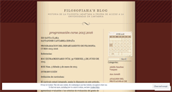 Desktop Screenshot of filosofiaha.wordpress.com
