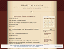 Tablet Screenshot of filosofiaha.wordpress.com