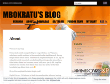 Tablet Screenshot of mbokratu.wordpress.com