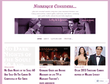 Tablet Screenshot of noiresque.wordpress.com