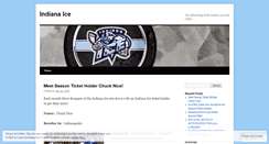 Desktop Screenshot of indianaice.wordpress.com