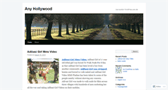 Desktop Screenshot of anyhollywood01.wordpress.com