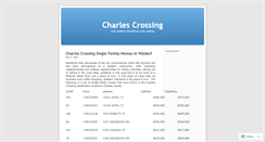 Desktop Screenshot of charlescrossing.wordpress.com