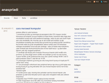 Tablet Screenshot of anaspriadi.wordpress.com
