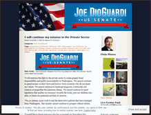 Tablet Screenshot of joedioguardi.wordpress.com