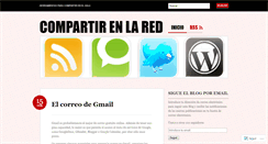 Desktop Screenshot of compartirenlared.wordpress.com