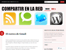 Tablet Screenshot of compartirenlared.wordpress.com