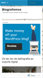 Mobile Screenshot of biografismos.wordpress.com