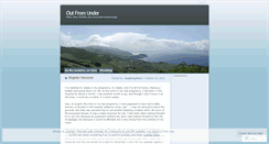 Desktop Screenshot of outfromunder.wordpress.com